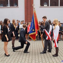 Zakończenie roku szkolnego 2014/2015 w Gimnazjum im. J.Pawła II