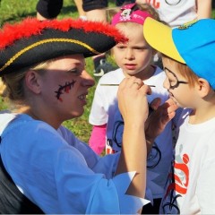 Zjazd Cyklistów – Mali Odkrywcy na „Marinie”.