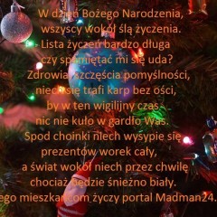 Zdrowych, spokojnych Świąt Bożego Narodzenia….
