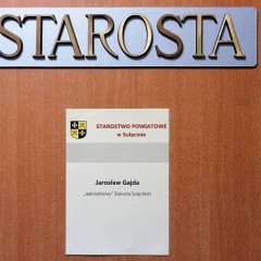Jarosław Gajda – jednodniowy starosta…