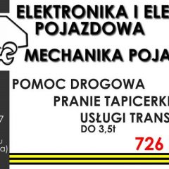 Elektryka/elektronika/mechanika pojazdowa…