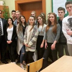 Edukacja prawna  w I LO –  spotkanie z ekspertem…