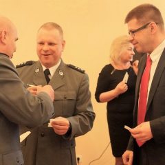 Policjanci podzielili się opłatkiem…