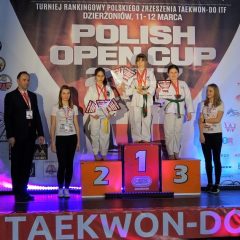 Natalia Grobelna z Krzeszyc na podium zawodów w taekwondo…