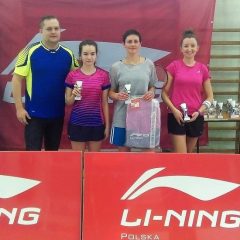 Wyniki Międzynarodowego Turnieju Badmintona LI-NING CUP Lubniewice 2017…
