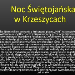 Noc Świętojańska w Krzeszycach…