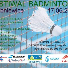 Festiwal Badmintona…