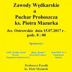 Zawody wędkarskie…