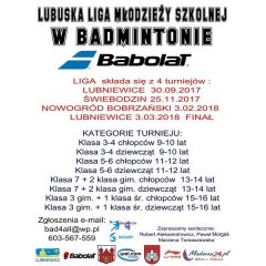 Lubuska Liga w Badmintonie