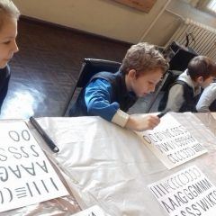 Kaligrafia w bibliotece