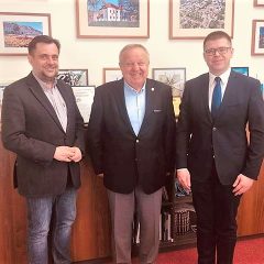 Senator W. Komarnicki w Sulęcinie