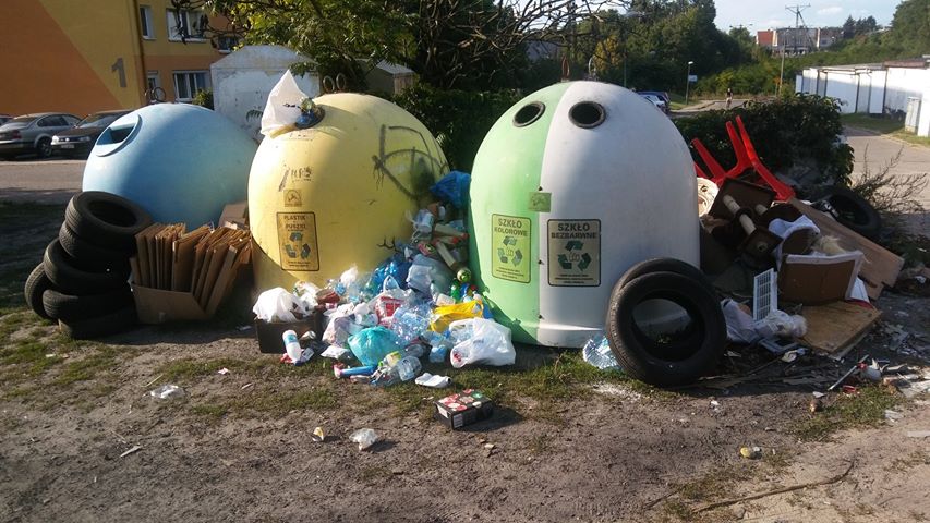 Śmieci w Sulęcinie