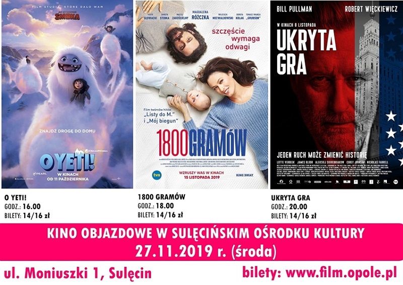 27.11. - Kino Objazdowe