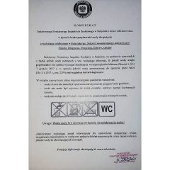 Sulęcin – komunikat