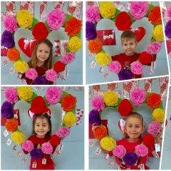 Walentynki w oddziałach przedszkolnych