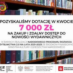 Dotacja dla Biblioteki
