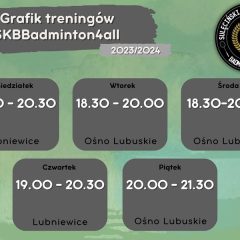 Grafik treningów SKBB