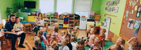 Z przedszkolakami o bezpieczeństwie