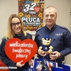Sulęcińscy policjanci wspierają WOŚP