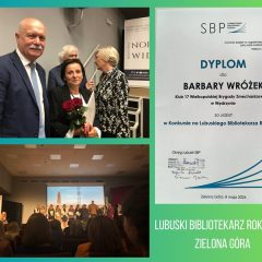 Dyplom dla Barbary Wróżek