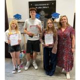 Gratulacje dla naszych Ósmoklasistów!