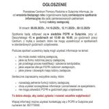 PCPR Sulęcin – ogłoszenie
