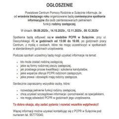 PCPR Sulęcin – ogłoszenie