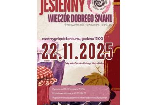 Jesienny wieczór dobrego smaku