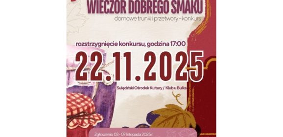 Jesienny wieczór dobrego smaku