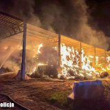 Podejrzany o podpalenie hali ze słomą zatrzymany