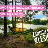 „Zanocuj w lesie” – wypełnij ankietę