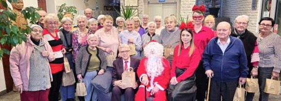 Św. Mikołaj u Seniorów.